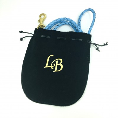 Miniflet, light blue dog leash