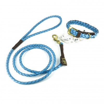 Miniflet, Hellblau Hundeleine