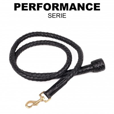 SUPRÉME træktov i sort læder, dansk design