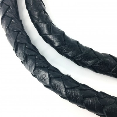 SUPRÉME træktov i sort læder, dansk design