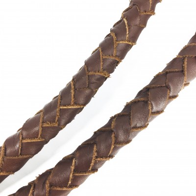 Dressur-Leine in cognac, dänisches Design