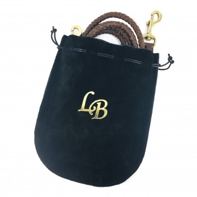 Training-leash in cognac, danish design