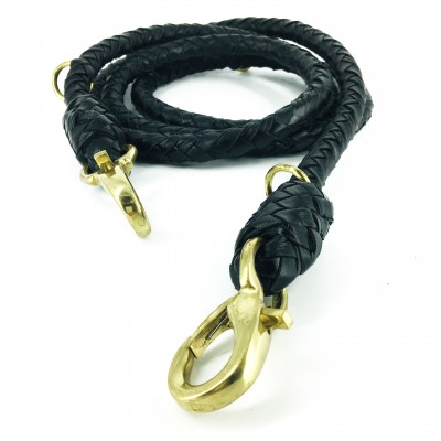Lead rope, black