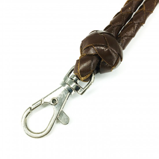 Nøglesnor, cognac læder,...