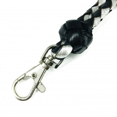 Schlüssel-Anhänger, Schwarz/Silber