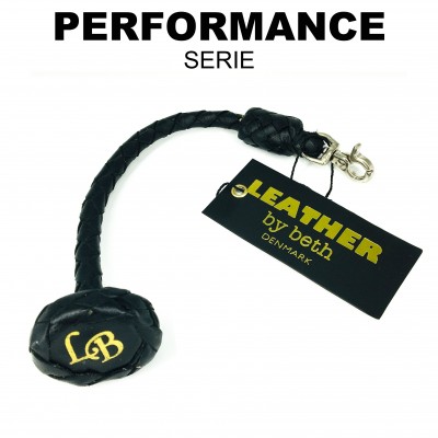 Show leash 20cm, with carabiner - 5 colors