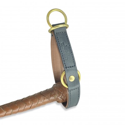 Zugstopp, Schwarz/Cognac, dänisches design