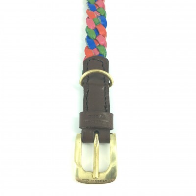 MINIFLET armbånd, regnbue læder, dansk design