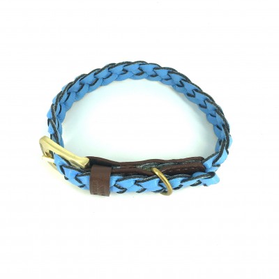 MINIFLET armbånd, lyseblå læder, dansk design