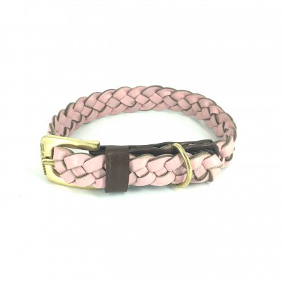 MINIFLET armbånd, lyserød læder, dansk design