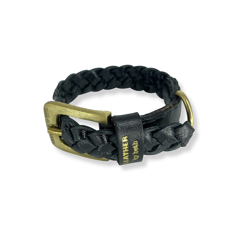 Miniflet Armband, Schwarz