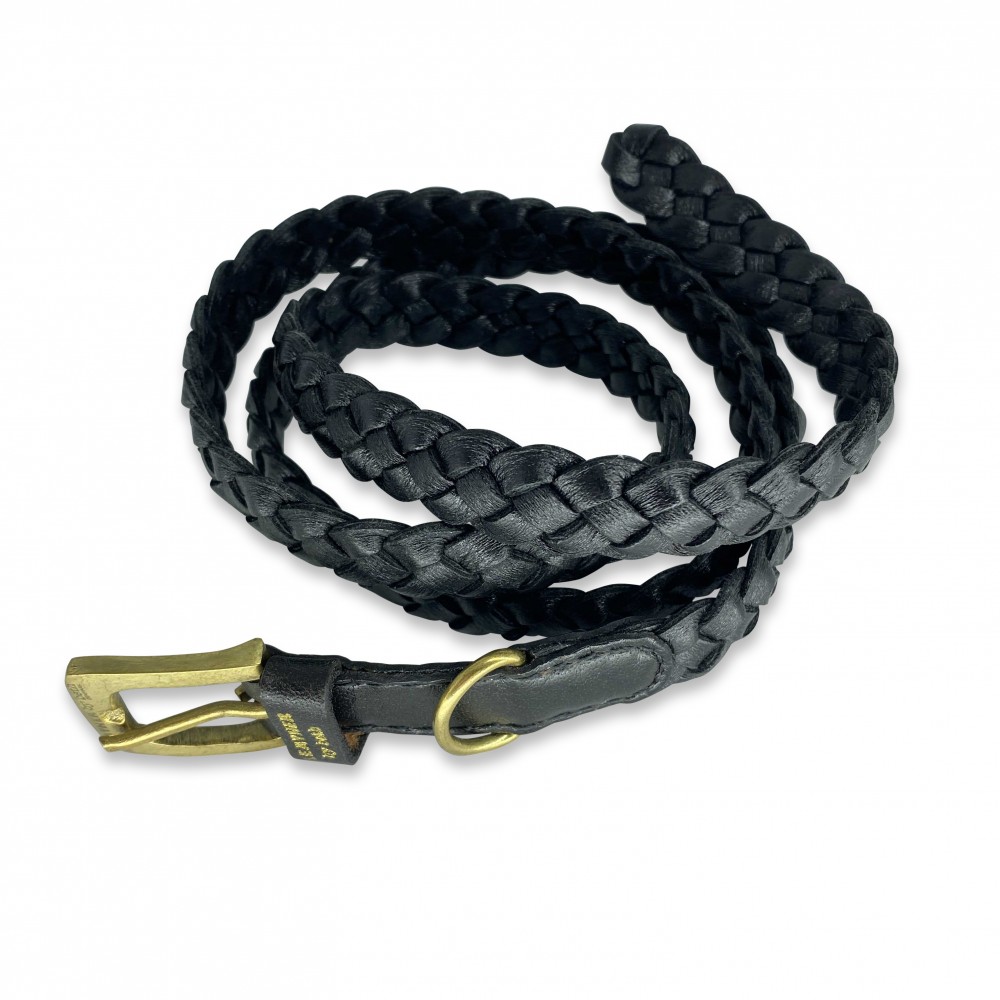 Miniflet Gürtel, Schwarz