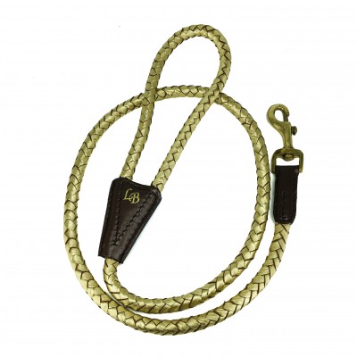 Maxiflet dog collar gold, danish design