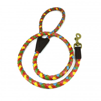 Maxiflet dog collar rainbow, danish design