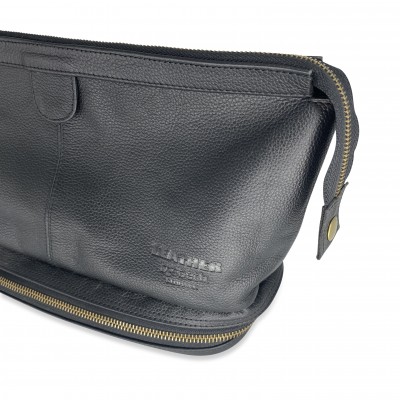 Trimmetaske i Crazy Horse læder / restordre!