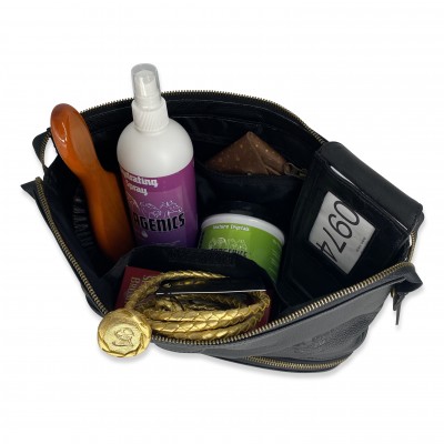 Trimmetaske i Crazy Horse læder / restordre!