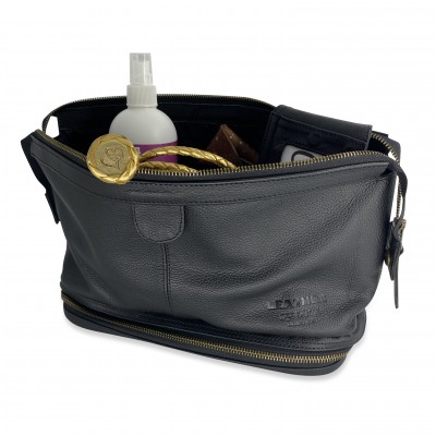 Trimmetaske i Crazy Horse læder / restordre!