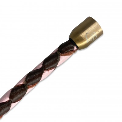 Casual Armband, Cognac/Pink