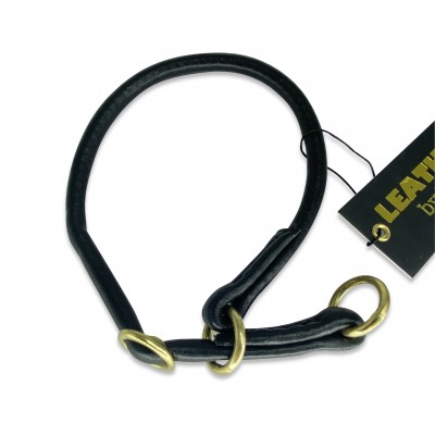 Zugstopp, rund genäht Schwarz, dänisches Design