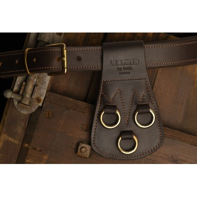 Gürtel-Hänger, Dunkelbraun