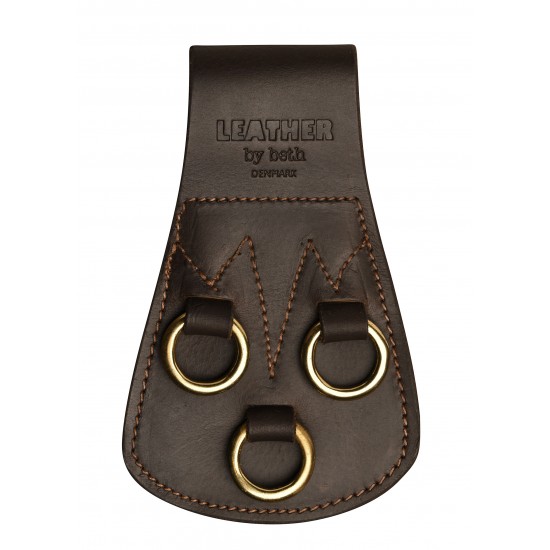 Gürtel-Hänger, Dunkelbraun