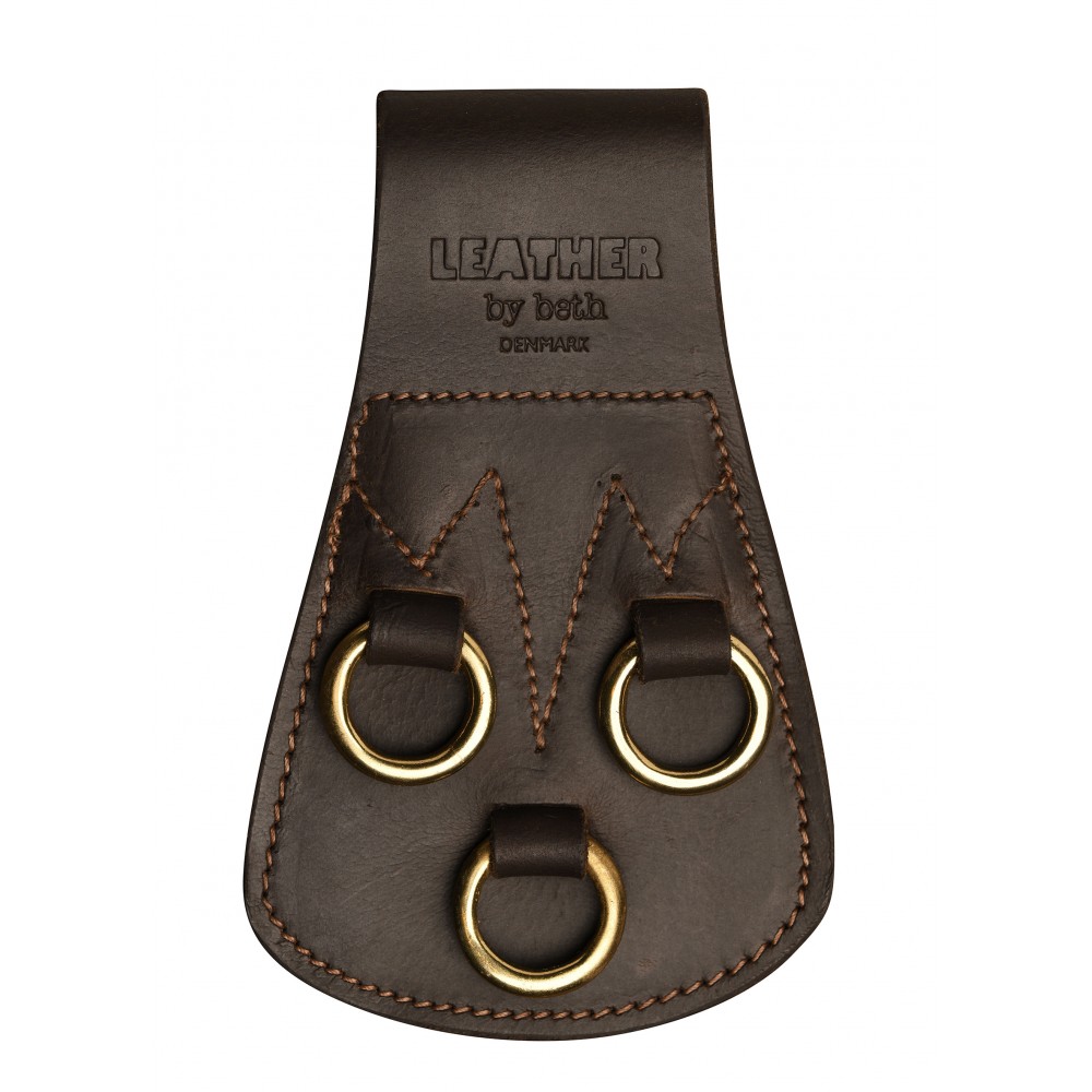 Gürtel-Hänger, Dunkelbraun