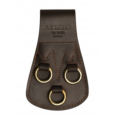 Gürtel-Hänger, Dunkelbraun