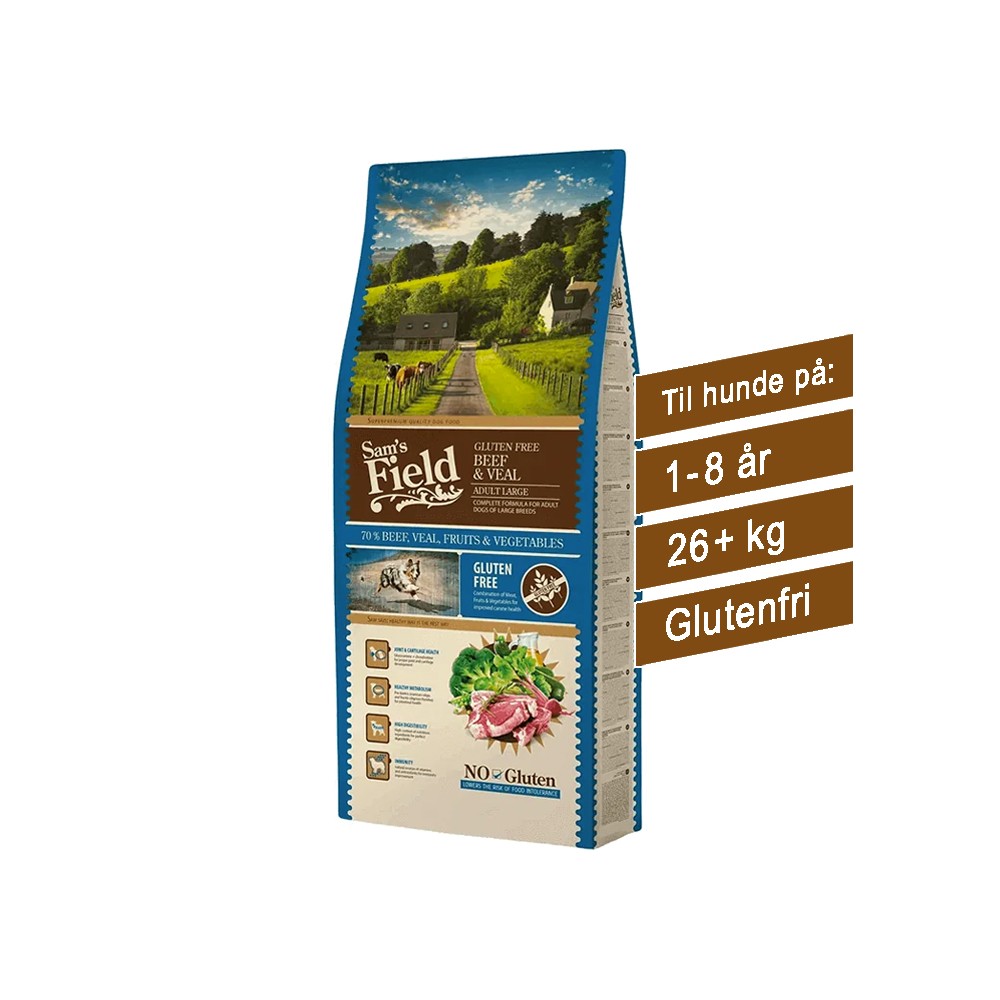 Sam's Field Adult Large Beef & Veal (13 kg)