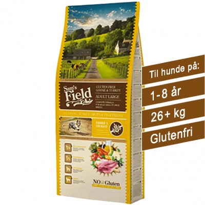 Sam's Field Adult Large Goose & Turkey (13 kg)