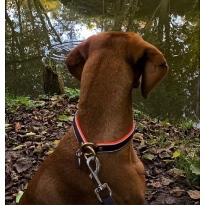 Zugstopp, Cognac/Reflex-Orange + Reflex, dänisches Design