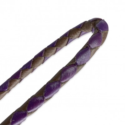 Retrieverline i cognac/lilla læder, dansk design