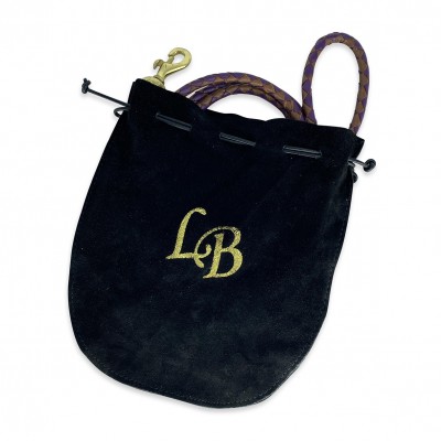 Retrieverline i cognac/lilla læder, dansk design