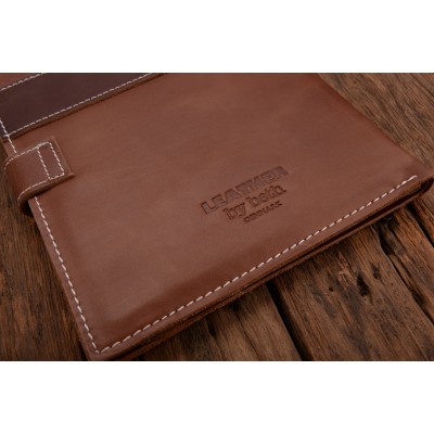 Hestepas cover i cognac læder, dansk design