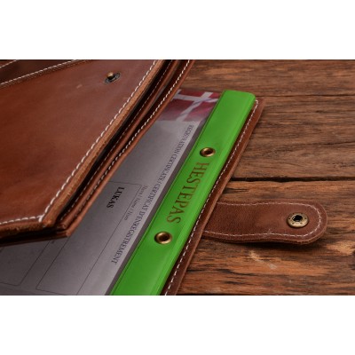 Hestepas cover i cognac læder, dansk design