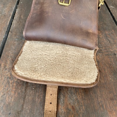Flintenfutteral Schrotflinte aus Crazy Horse Leder