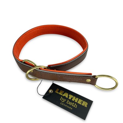 Zugstopp, Cognac/Reflex-Orange + Reflex, dänisches Design