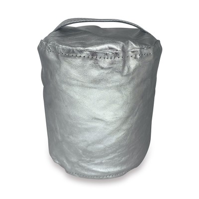 Zylinder Türstopper, Silber