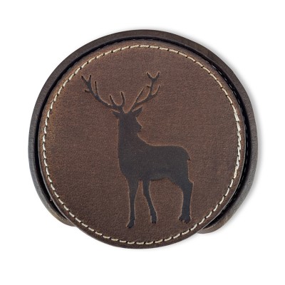Jagd Bierdeckel, Braun
