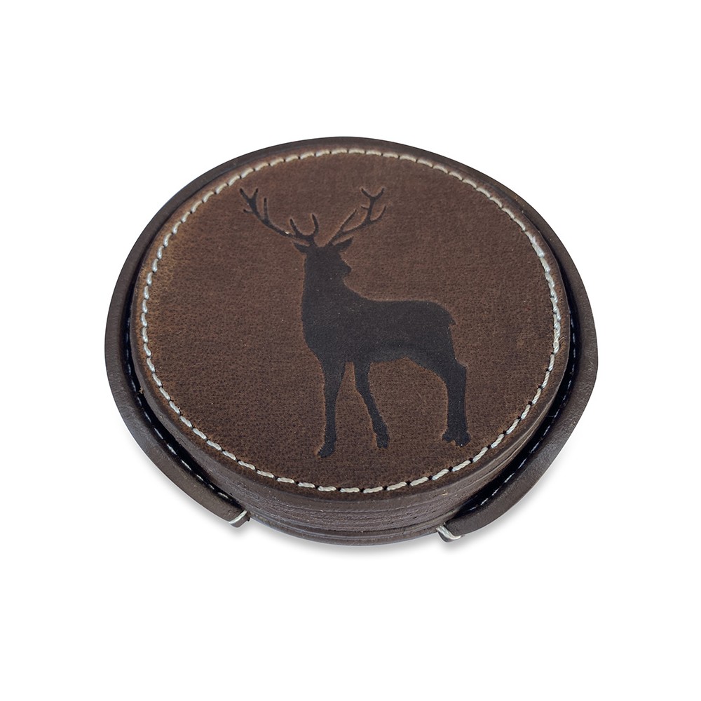 Jagd Bierdeckel, Braun