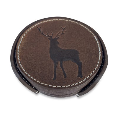Jagd Bierdeckel, Braun