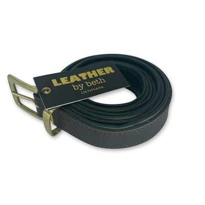 Citywalk Gürtel, Cognac/Dunkelgrün