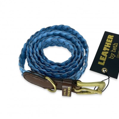 Miniflet Gürtel, Hellblau