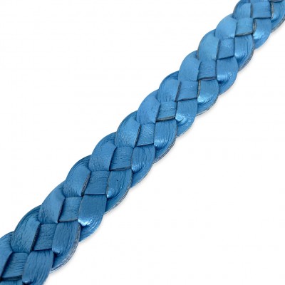 MINIFLET bælte, lyseblå læder, dansk design
