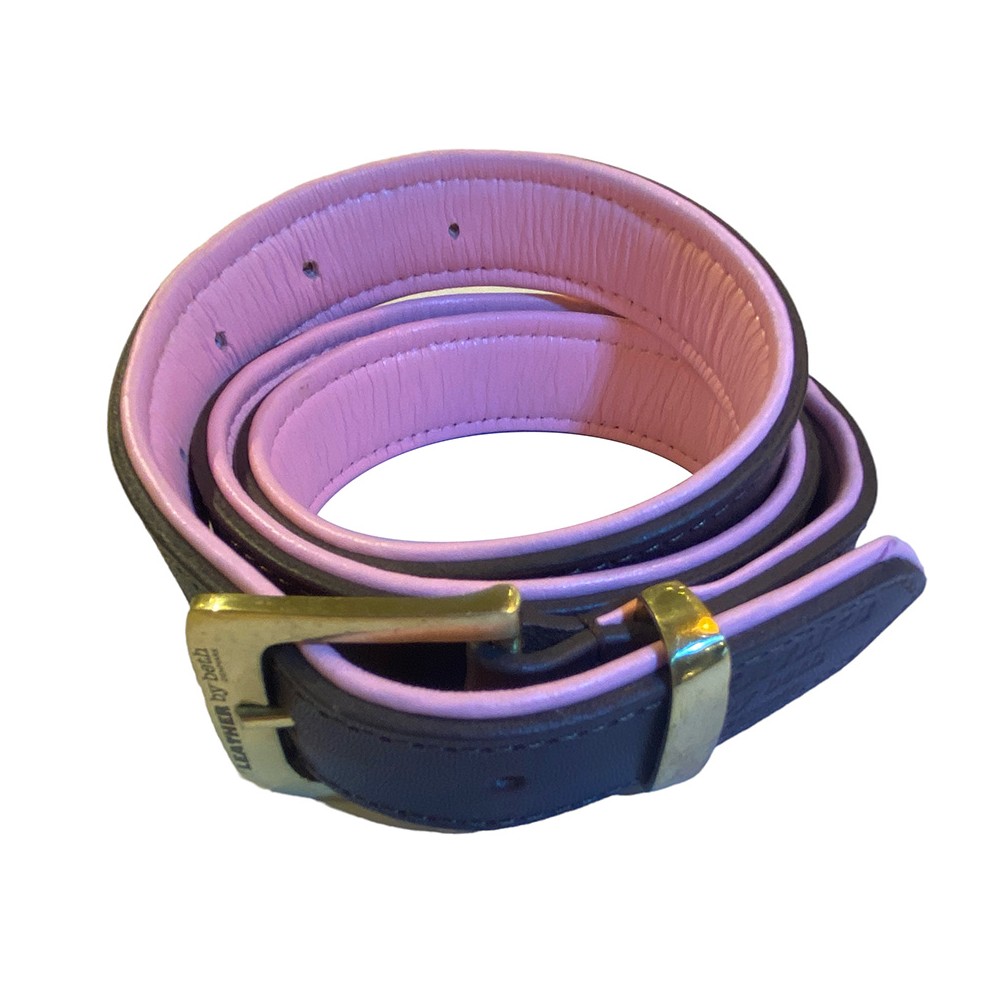 Citywalk Gürtel, Cognac/Rosa