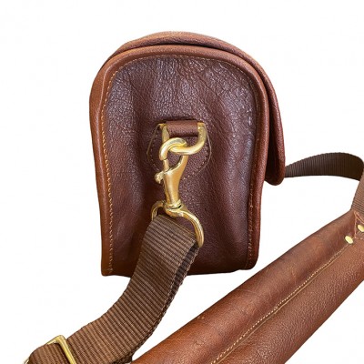 BLIXEN big bullet bag in Cashmere Grain leather