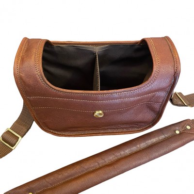 BLIXEN big bullet bag in Cashmere Grain leather