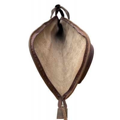 Rifle futteral / Gewehrtasche aus Rindsleder + Orange