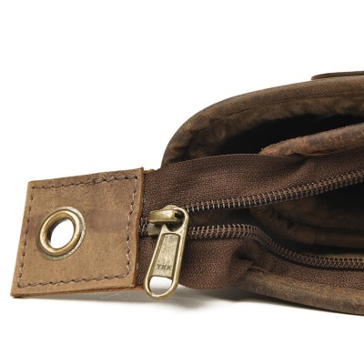 Flintenfutteral Schrotflinte aus Crazy Horse Leder