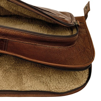 Rifle futteral / Gewehrtasche aus Cashmere Grain Leder