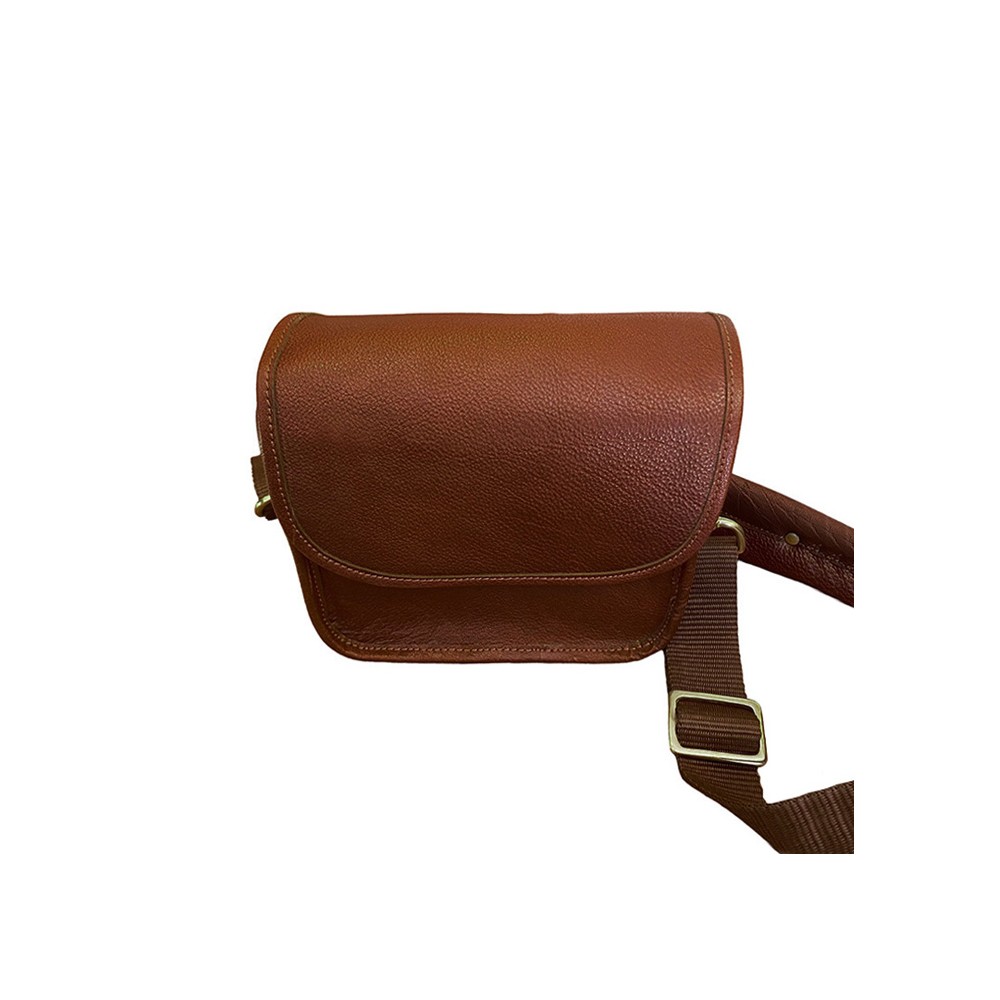 BLIXEN big bullet bag in Cashmere Grain leather